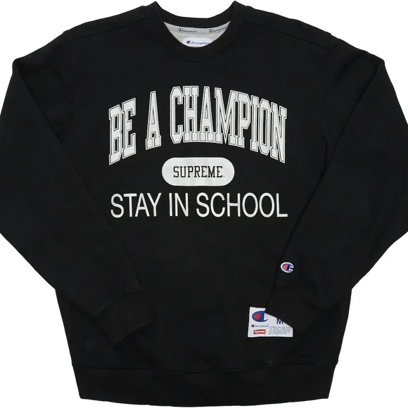 Supreme x Champion Crew Neck ✨ Size M